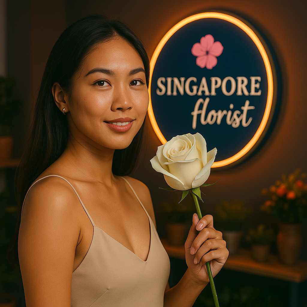 Single Stalk White Rose (Good Friday)