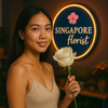 Single Stalk White Rose (Good Friday)