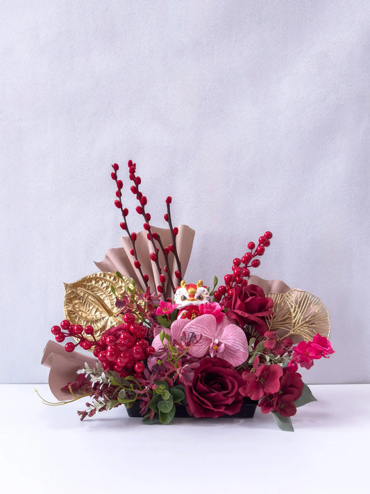 Orchid Lion Bloom (Gong Xi)